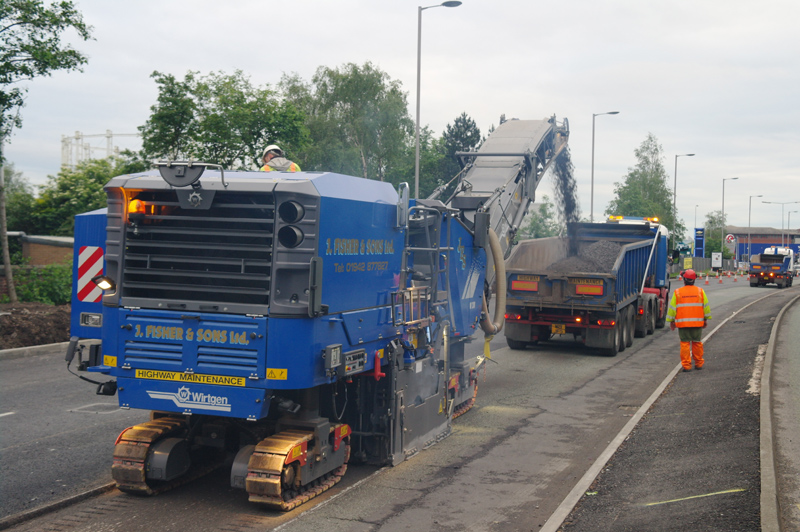 Heavy haulage J Fisher & Sons, Manchester